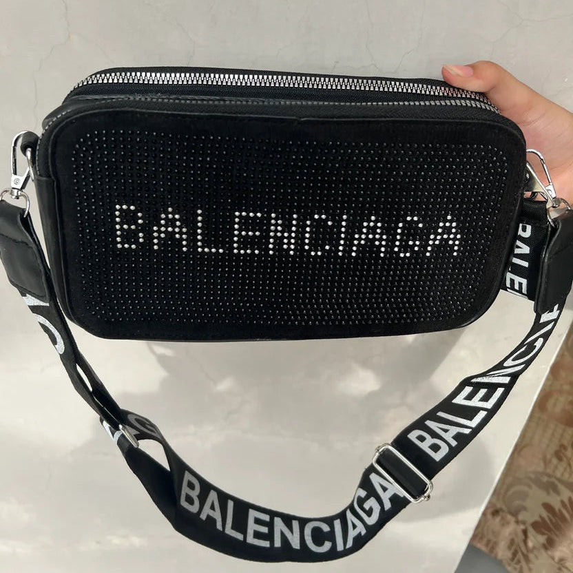 Noir Crystal Bag