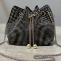 Crystal Bucket Bag